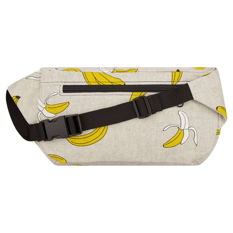PP Berlin Bauchtasche groß, Canvas Stoff mit Motiv, Damen Herren Unisex Black Friday