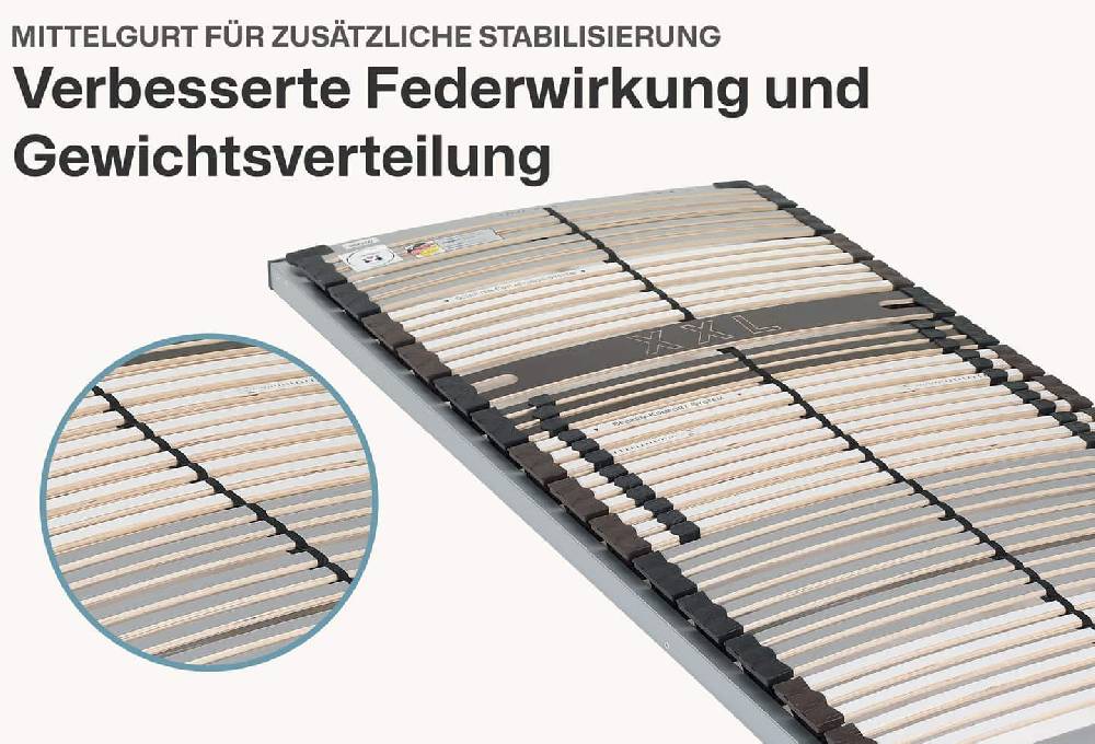 Ravensberger Matratzen Lattenrost Medi-XXL 42 Starr Riesige Rabatte