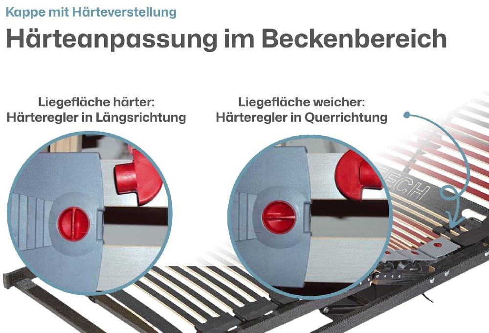 Ravensberger Matratzen Lattenrost BeCo Premium Tech 42 Elektro Kostenloser Versand international