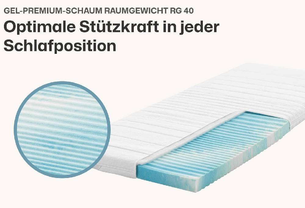 Ravensberger Matratzen Geltopper Gel-LUX Speichern exportieren