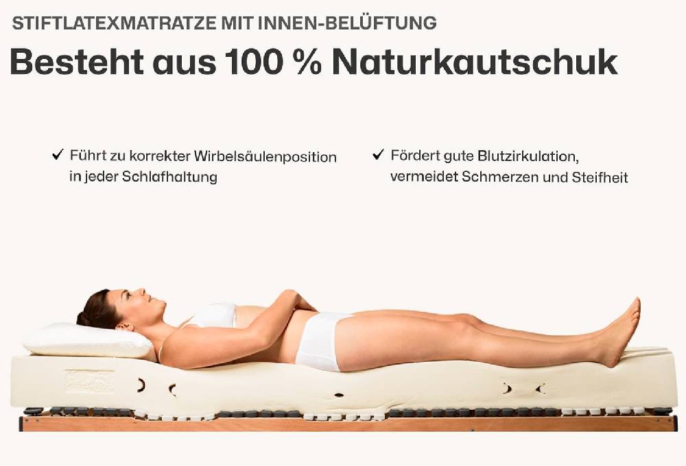 Ravensberger Matratzen Latexmatratze Komfort-NATURA Fabrikverkauf