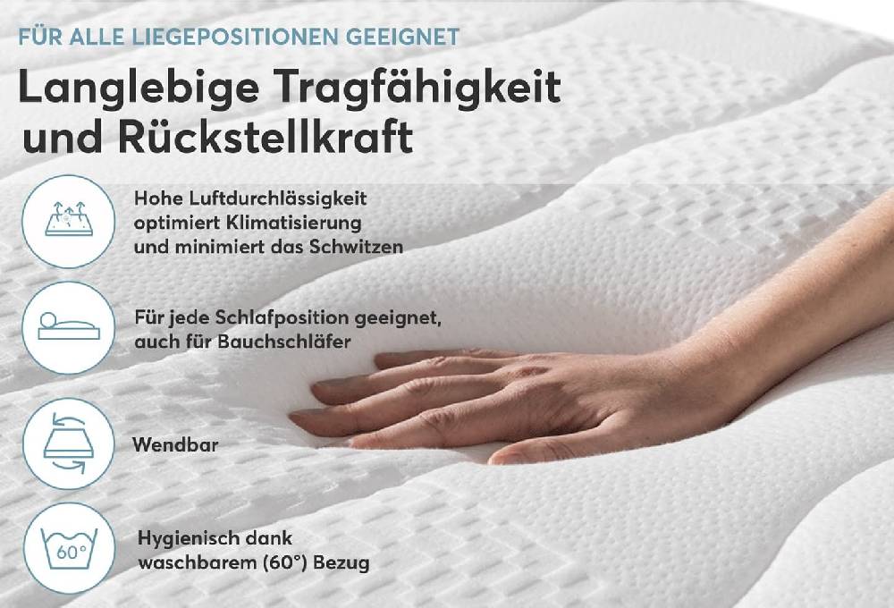 Ravensberger Matratzen Federkernmatratze Ravo-SPRING Blitzverkäufe