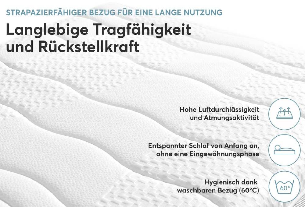 Ravensberger Matratzen Comfortmatratze Komfort-MED Kostenloser Versand