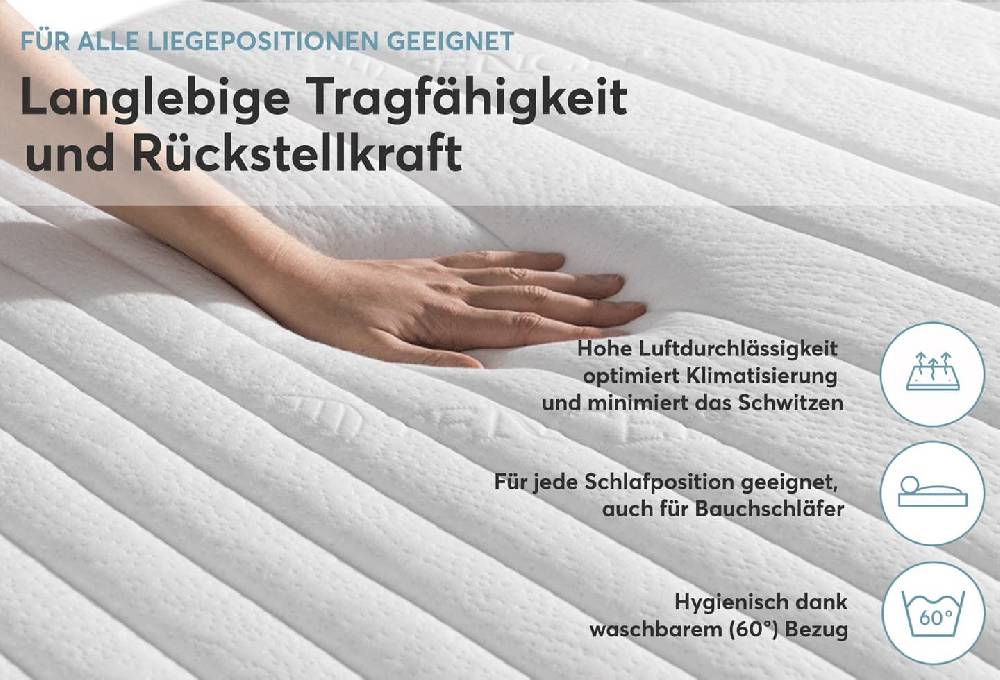 Ravensberger Matratzen Federkernmatratze Ergo-SPRING Rabatt
