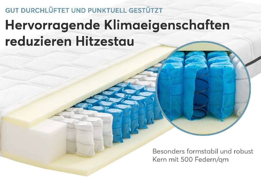 Ravensberger Matratzen Federkernmatratze Ortho-SPRING PLUS Günstig kaufen