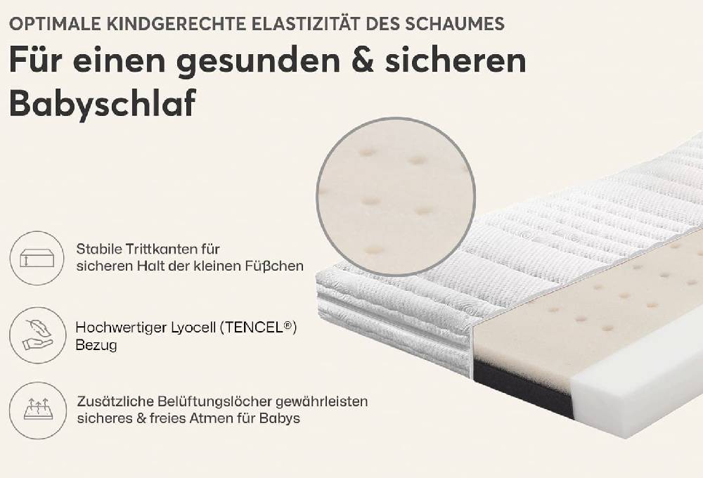 Ravensberger Matratzen Baby- und Kindermatratze Ravensbärchen