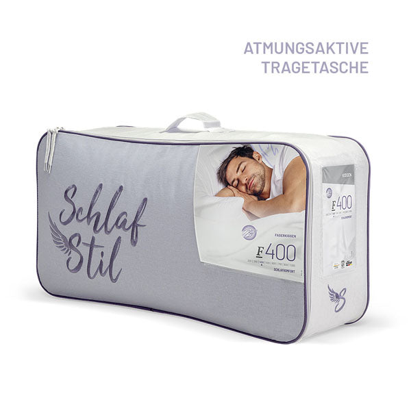 Schlafstil Faserkissen Schlafstil F400, Comforel Soft 3D-Markenfaser Zeitlich begrenztes Angebot