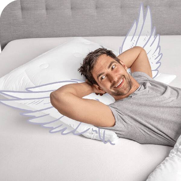 Schlafstil Cashmerekissen 3-Kammer Schlafstil N700, feinster Cashmere Flaum 100 % Cashmere Online