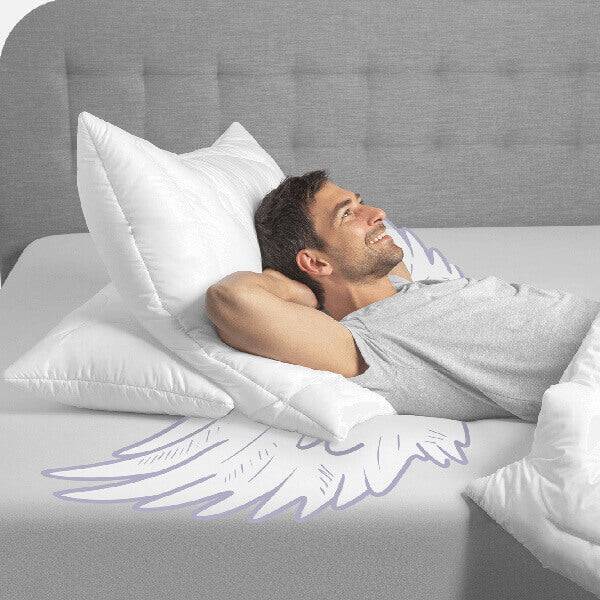 Schlafstil Kamelhaarkissen 3-Kammer Schlafstil N500, feinster Kamelhaar Flaum 100 % Kamelhaar (Außen) Blitzangebot