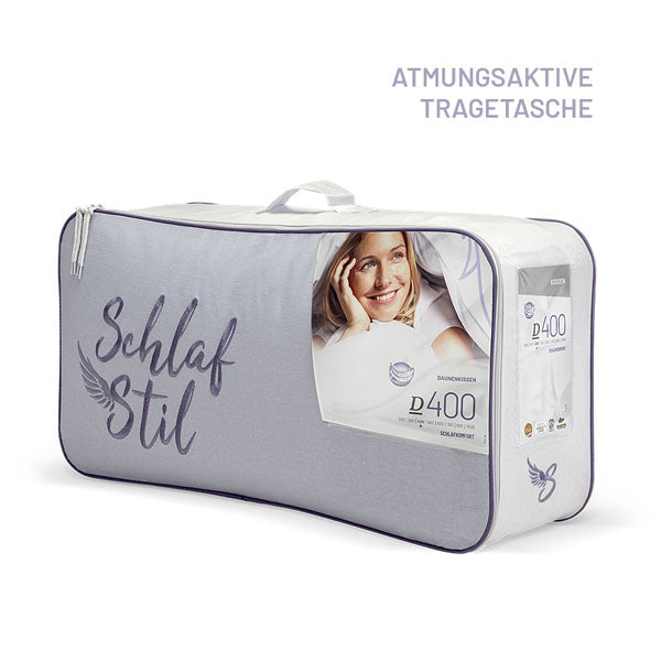 Schlafstil Federn- und Daunenkissen Schlafstil D400, 30 % Daunen / 70 % Federn Sonderangebot