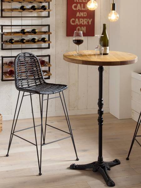 Sit Möbel Barhocker (RATTAN) 05328-11 (antikschwarz) 2025