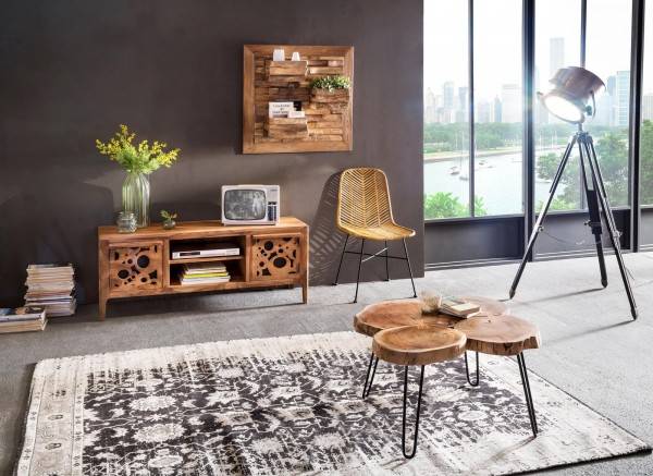 Sit Möbel Wand-Deko/Wandregal (ROMANTEAKA) 07996-47 (natur) Black Friday