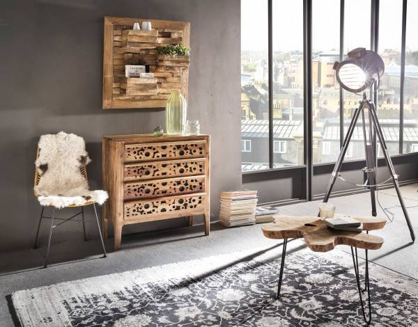 Sit Möbel Wand-Deko/Wandregal (ROMANTEAKA) 07996-47 (natur) Black Friday