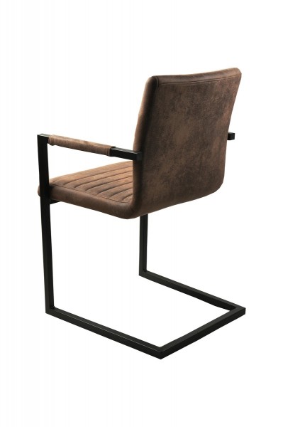 Sit Möbel Armlehnstuhl, 2er-Set (SIT & CHAIRS) 02497-30 (Bezug braun, Gestell antikschwarz) Bis zu 65% Rabatt