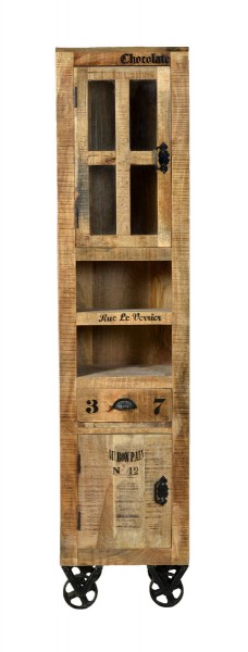 Sit Möbel Bäder-Set (RUSTIC) 18005-40 (natur antik mit antikschwarzen Beschlägen) Rabatt