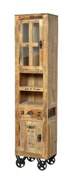 Sit Möbel Bäder-Set (RUSTIC) 18005-40 (natur antik mit antikschwarzen Beschlägen) Rabatt