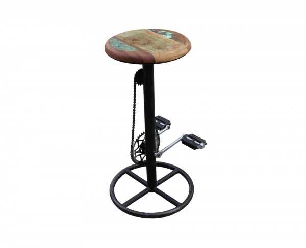 Sit Möbel Barhocker (THIS & THAT) 01054-12 (Gestell antik, Sitz bunt) Osterangebot