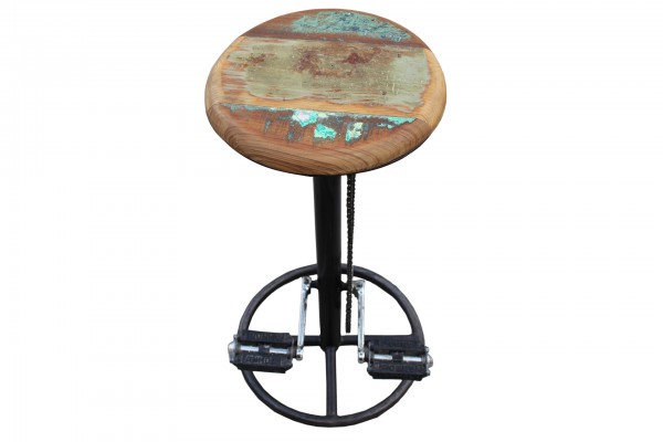 Sit Möbel Barhocker (THIS & THAT) 01054-12 (Gestell antik, Sitz bunt) Osterangebot