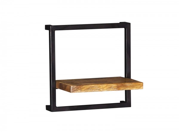 Sit Möbel Wandregal, 1 Boden (SIDNEY) 14340-01 (natur, schwarz) Riesige Ersparnisse