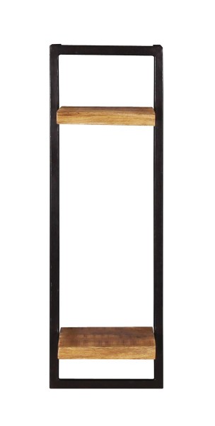 Sit Möbel Wandregal, 2 Böden (SIDNEY) 14338-01 (natur, schwarz) Wochenangebot