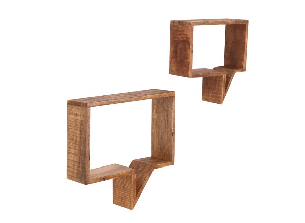 Sit Möbel Wandregal, 2er-Set 19000-42 (Natur) Kostenlose Rückgabe