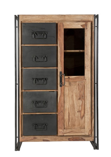 Sit Möbel Brotschrank (PANAMA) 09201-01 (natur mit antikschwarz) Online