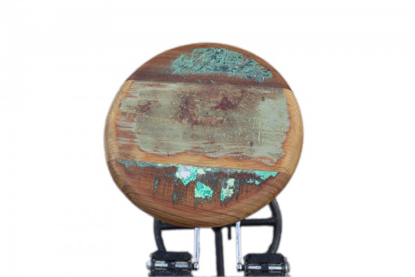 Sit Möbel Barhocker (THIS & THAT) 01054-12 (Gestell antik, Sitz bunt) Valentinstagsangebot
