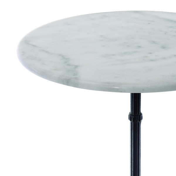 Sit Möbel Bistro-Tisch, 60 cm rund (THIS & THAT) 09999-11 (Platte weiß, Gestell schwarz) Neueste Mode