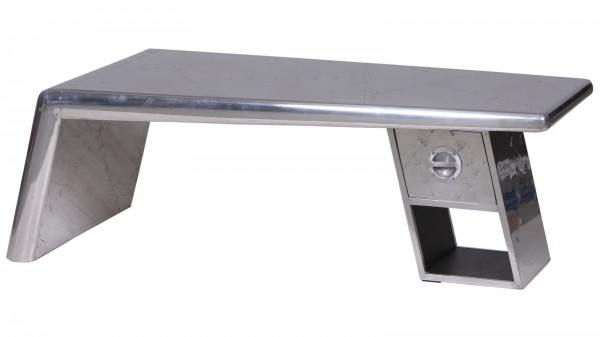 Sit Möbel Couchtisch (AIRMAN) 01771-21 (silber)