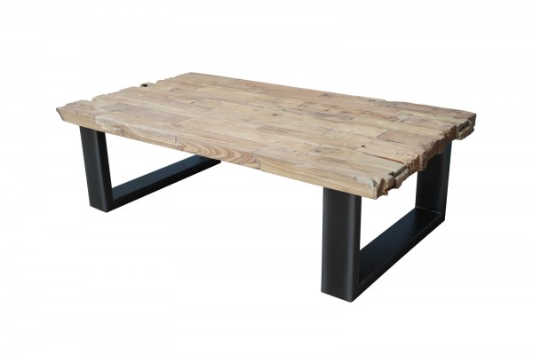 Sit Möbel Couchtisch (CROCO) 11483-01 (Antikfinish, Beine schwarz)