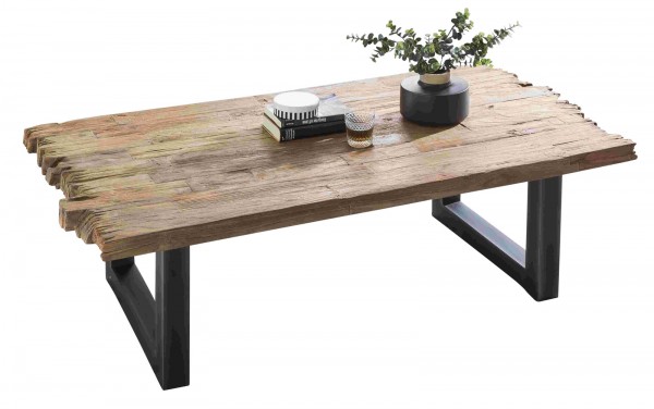 Sit Möbel Couchtisch (CROCO) 11483-01 (Antikfinish, Beine schwarz) Schlussverkauf