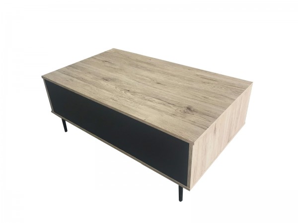 Sit Möbel Couchtisch (MAILBOX) 11780-95 (dunkel anthrazit und natur) Meist gekauft
