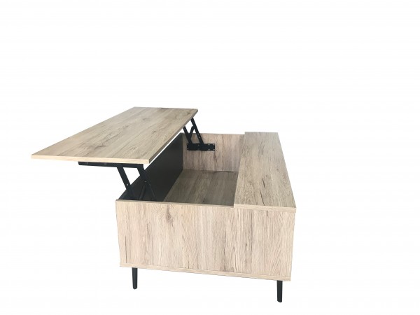 Sit Möbel Couchtisch (MAILBOX) 11780-95 (dunkel anthrazit und natur) Meist gekauft