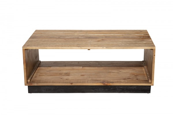 Sit Möbel Couchtisch (OLD PINE) 13880-01 (natur, schwarz)