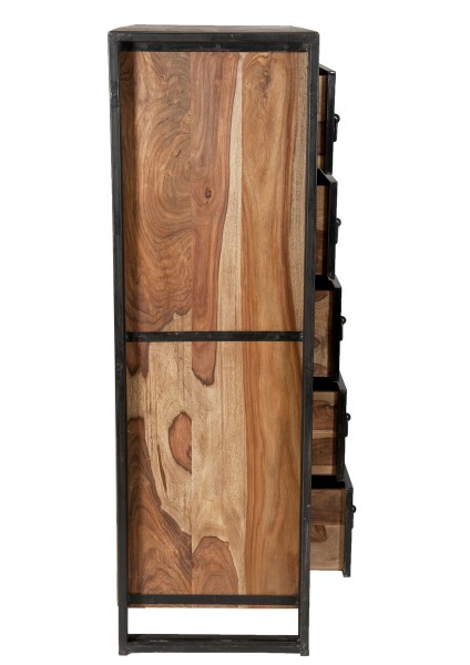 Sit Möbel Brotschrank (PANAMA) 09201-01 (natur mit antikschwarz) Saisonale Angebote