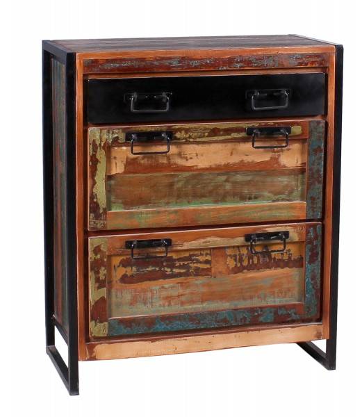 Sit Möbel Dielen-Set (BALI) 18000-20 (bunt mit antikschwarz) Online Shopping