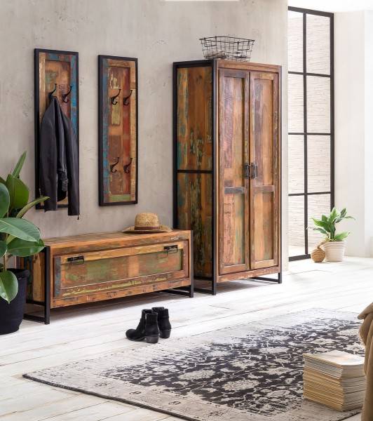 Sit Möbel Dielen-Set (BALI) 18000-22 (bunt mit antikschwarz)