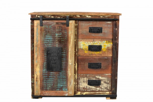 Sit Möbel Brotschrank (JUPITER) 11301-98 (natur, bunt) Begrenzte Freigabe