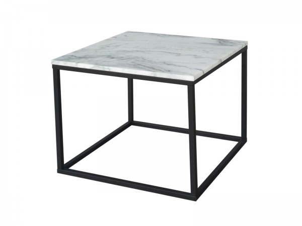 Sit Möbel Couchtisch (THIS & THAT) 01053-30 (Platte weiß, Gestell schwarz) Black Friday