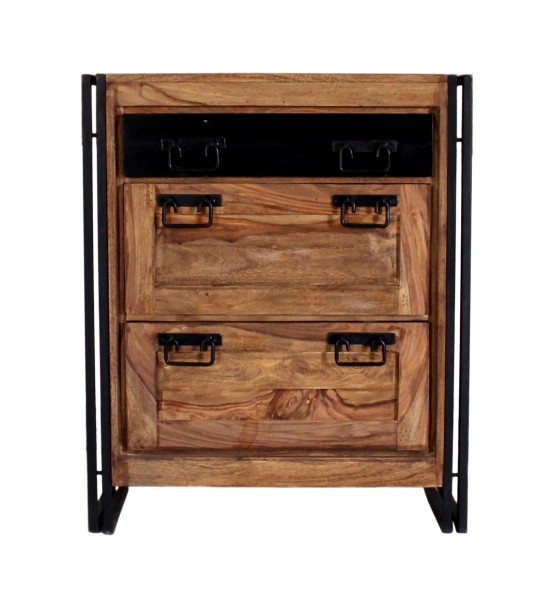 Sit Möbel Dielen-Set (PANAMA) 18000-40 (natur mit antikschwarz) 50% Rabatt mit kostenlosem Versand
