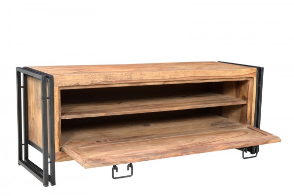 Sit Möbel Dielen-Set (PANAMA) 18000-42 (natur mit antikschwarz) Kostenloser Versand international