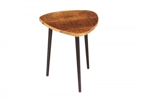 Sit Möbel Couchtisch 40x37x37 cm (SIDNEY) 14344-01 (natur, schwarz) Top Angebot