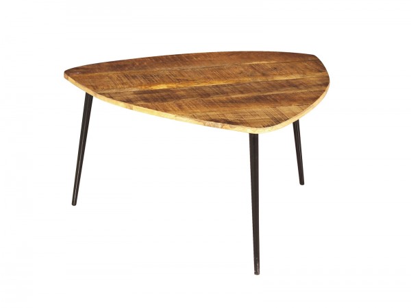 Sit Möbel Couchtisch 80x80x47 cm (SIDNEY) 14344-01 (natur, schwarz) Neuheiten