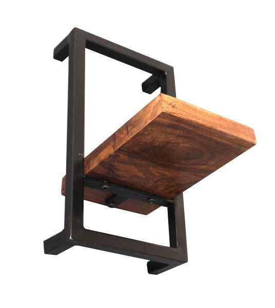 Sit Möbel Wandregal (PANAMA) 09248-01 (natur mit antikschwarz) Wochenangebot