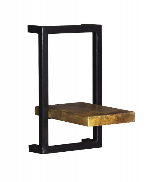 Sit Möbel Wandregal (SIDNEY) 14348-01 (natur, schwarz)