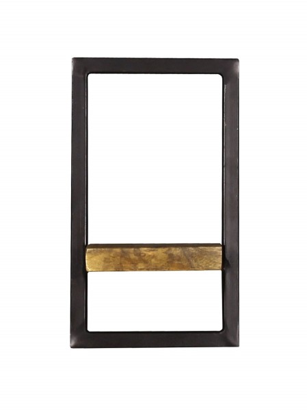 Sit Möbel Wandregal (SIDNEY) 14348-01 (natur, schwarz) Sonderangebot der Fabrik