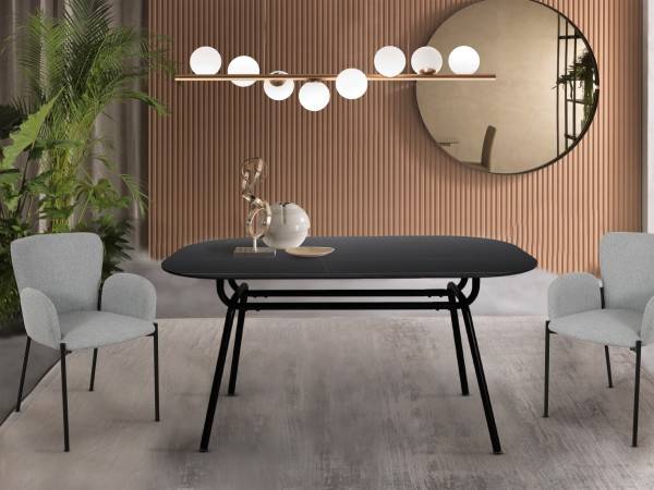 Sit Möbel Couchtisch 60x60x40 cm 19000-33 (Platte natur, Gestell schwarz) Fabrikverkauf