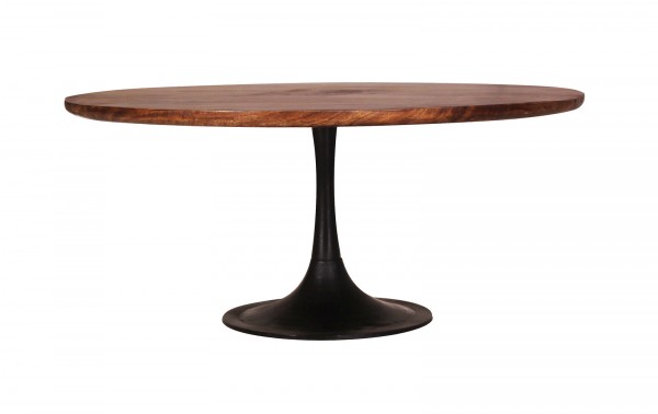 Sit Möbel Couchtisch 80x80 cm (TOM TAILOR) 12880-01 (Platte antikbraun, Sockel schwarz) Fabrik Onlineshop