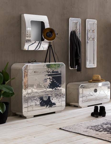 Sit Möbel Dielen-Set (AIRMAN) 18000-00 (silber) Online Shopping