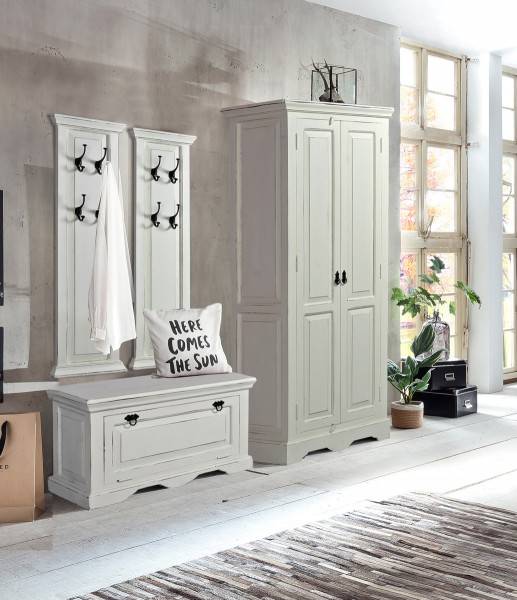 Sit Möbel Dielen-Set (TOLEDO) 18001-32 (antikweiß) Letzte 3 Tage